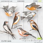 CU 931 BIRDS CU 931 BIRDS