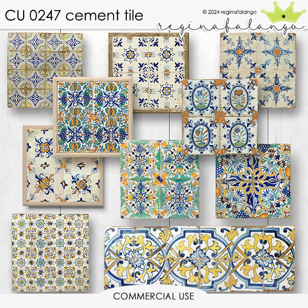 CU 0247 CEMENT TILE - Click Image to Close