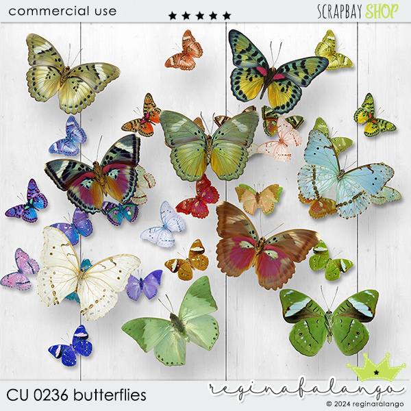 CU 0236 BUTTERFLIES - Click Image to Close